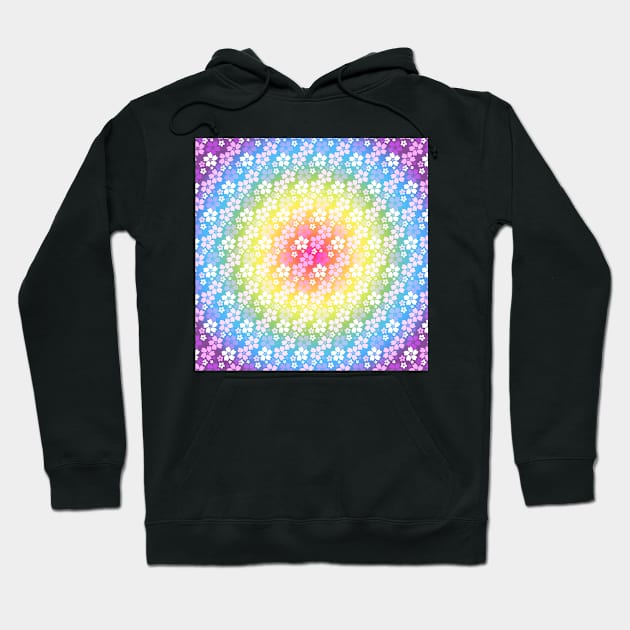 Bloom Field Rainbow Hoodie by Danion